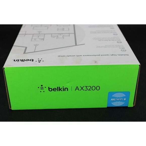 *NEW* Belkin AX3200 Wireless Dual Band Router (RT3200) (Up To 3.2 Gbps) (WiFi 6) - Picture 8 of 8
